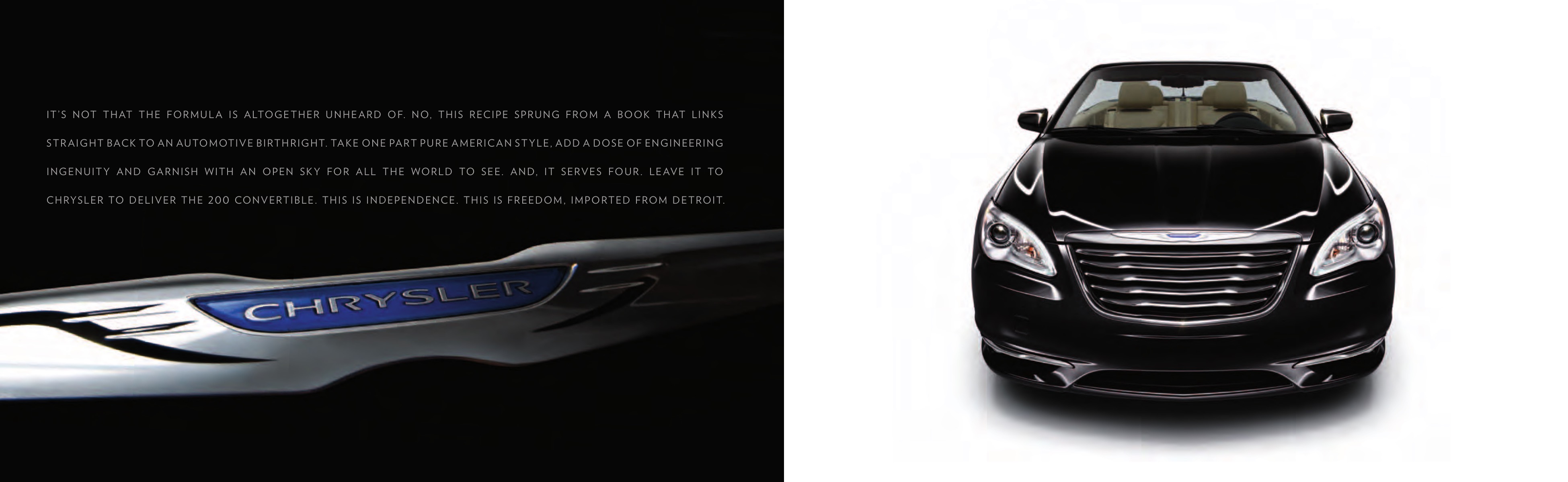 2011 Chrysler 200 Convertible Brochure Page 2
